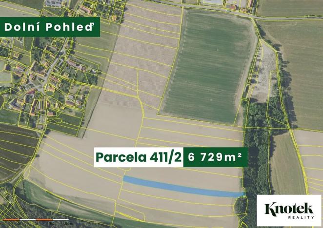 Prodej podílu pole, Zruč nad Sázavou, 21150 m2