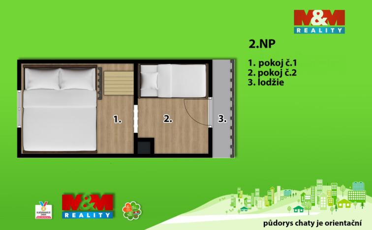 Prodej chaty, Holice - Podlesí, 55 m2