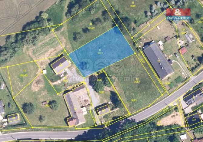 Prodej pozemku pro bydlení, Rudná pod Pradědem - Stará Rudná, 1407 m2