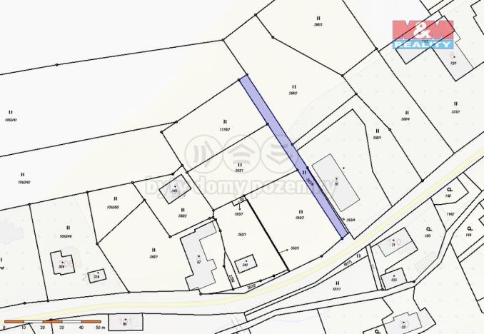 Prodej pozemku pro bydlení, Rudná pod Pradědem - Stará Rudná, 1407 m2