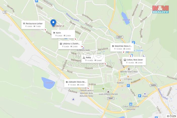 Prodej bytu 2+1, Cvikov - Cvikov II, Sídliště, 50 m2