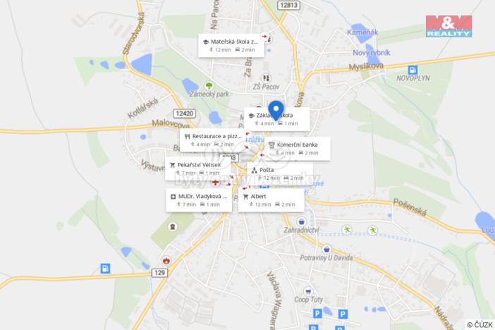 Prodej obchodního prostoru, Pacov, Myslíkova, 70 m2