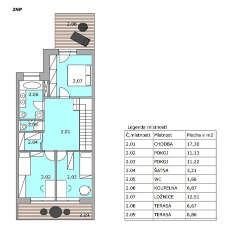 Prodej rodinného domu, Pasohlávky, 134 m2