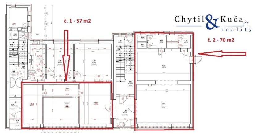Pronájem obchodního prostoru, Přerov, Škodova, 351 m2