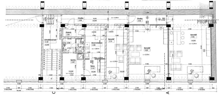 Prodej výrobních prostor, Brno, Trnkova, 1912 m2