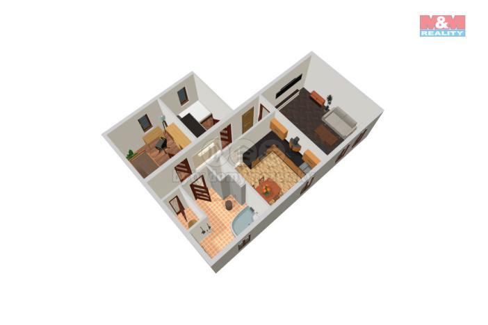 Prodej bytu 3+1, Liberec - Liberec VII-Horní Růžodol, Tylova, 74 m2