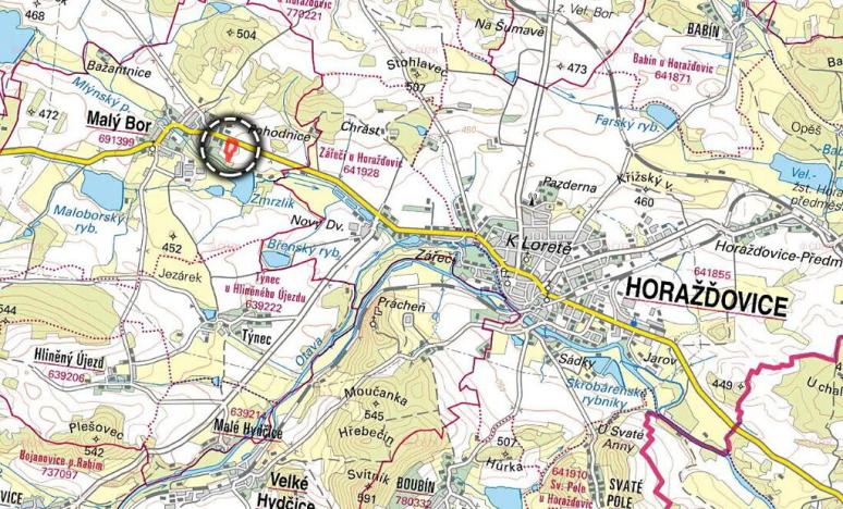 Prodej podílu pozemku pro bydlení, Malý Bor, 6505 m2