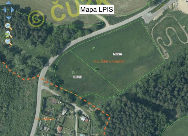 Prodej pole, Kaplice - Žďár, 2302 m2