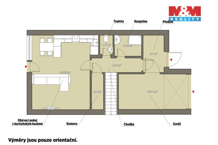 Prodej rodinného domu, Plzeň - Radobyčice, Řadová, 139 m2