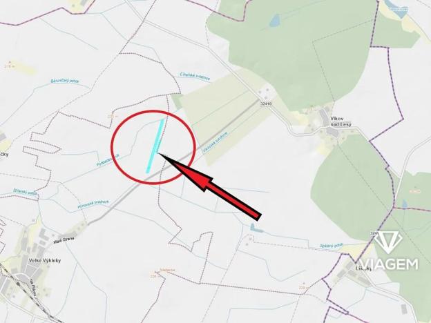 Prodej podílu pole, Běrunice, 4726 m2