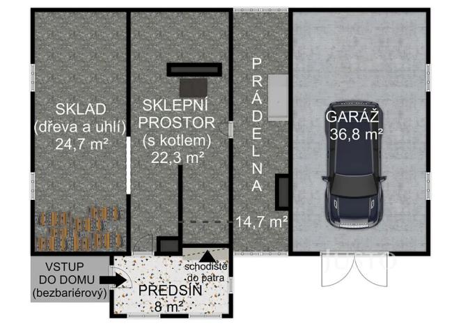Prodej rodinného domu, Čimelice, 98 m2