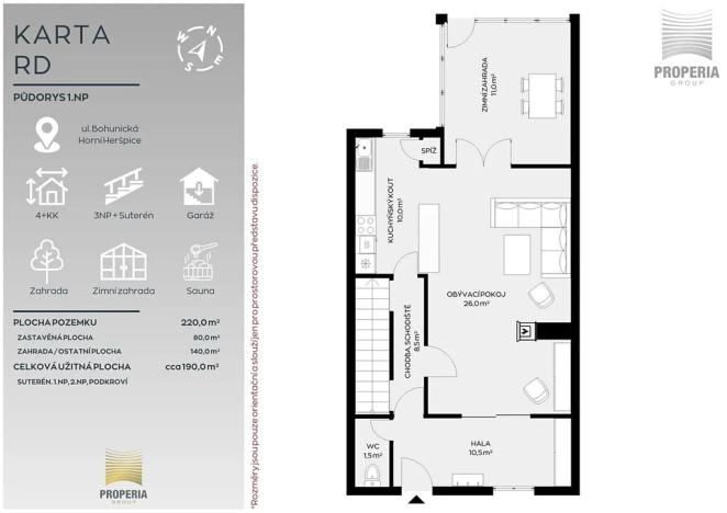 Prodej rodinného domu, Brno, Bohunická, 190 m2