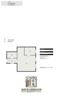 Prodej bytu 2+kk, Praha - Staré Město, Hradební, 51 m2