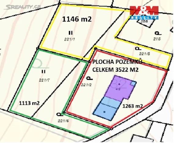 Prodej rodinného domu, Zásada, 260 m2