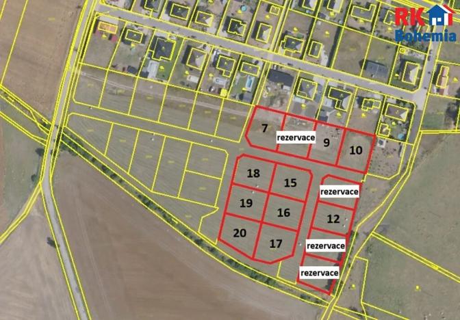 Prodej pozemku pro bydlení, Rožďalovice, Polní, 928 m2