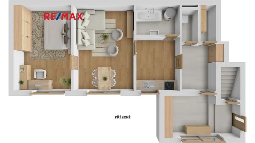 Prodej rodinného domu, Buštěhrad, Pražská, 150 m2