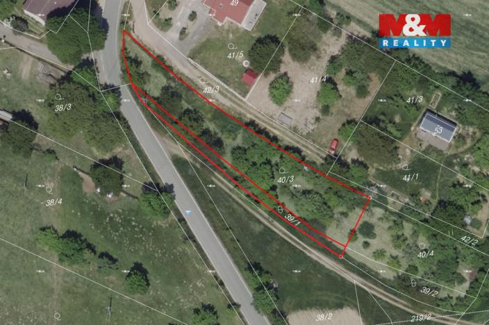 Prodej pozemku pro bydlení, Zbraslavice - Krasoňovice, 1163 m2