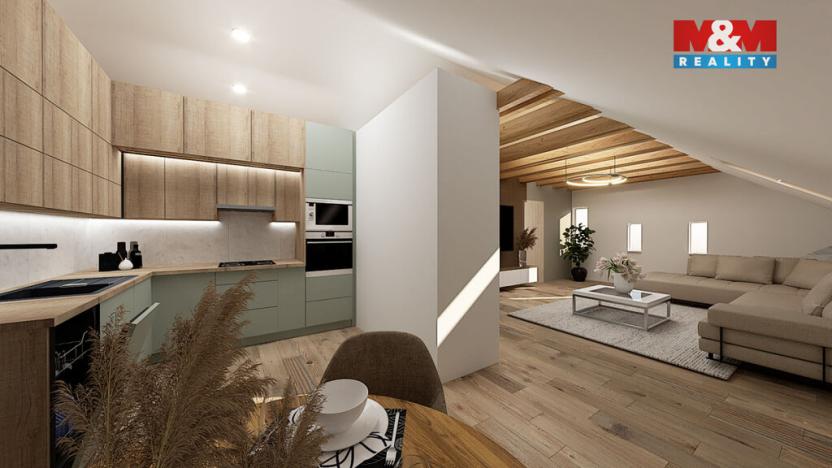 Prodej bytu 2+kk, Jindřichův Hradec - Jindřichův Hradec III, Mlýnská, 75 m2