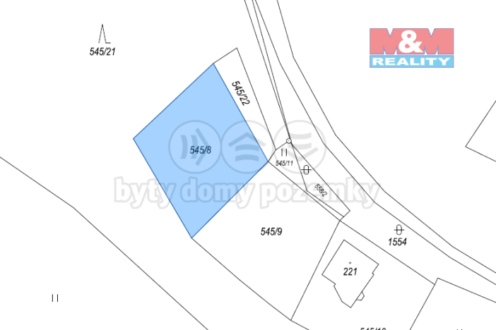 Prodej pozemku, Řendějov - Nový Samechov, 571 m2