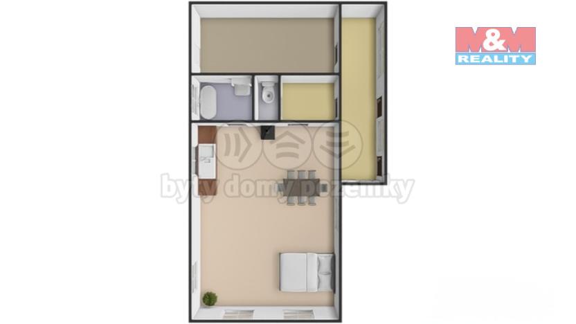 Prodej rodinného domu, Horní Rápotice, 91 m2