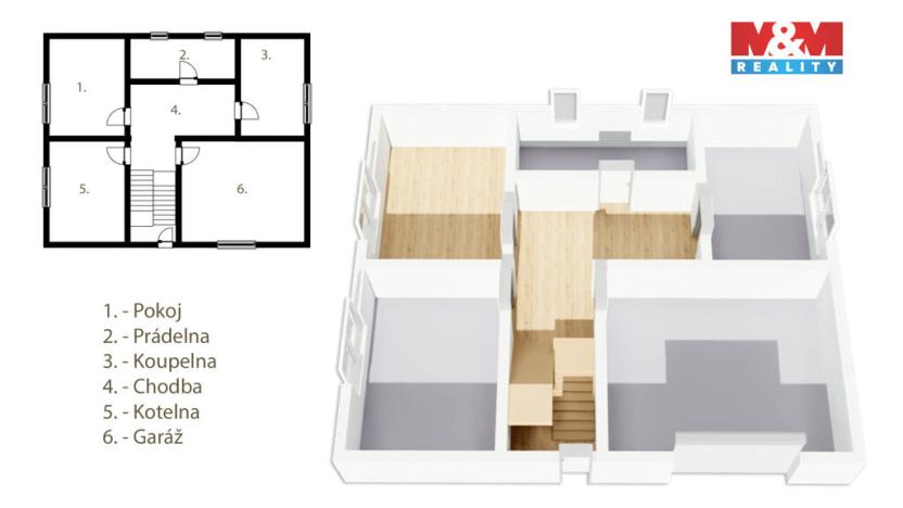 Prodej rodinného domu, Mašťov, Lesní, 168 m2