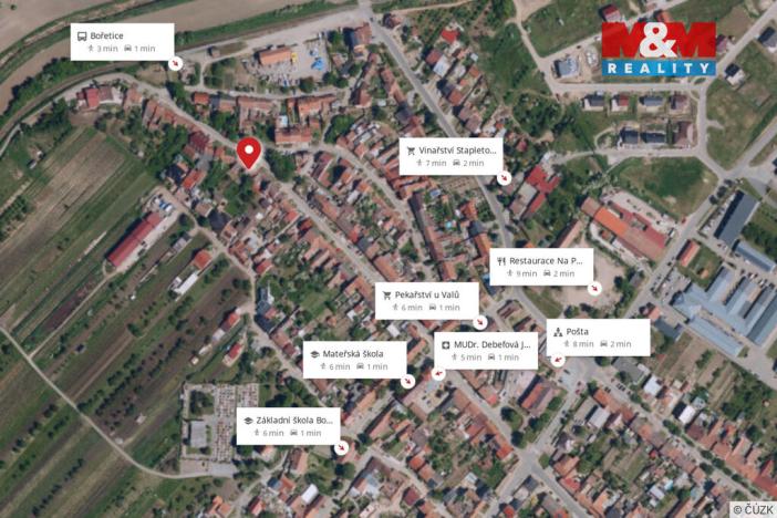 Prodej rodinného domu, Bořetice, 90 m2