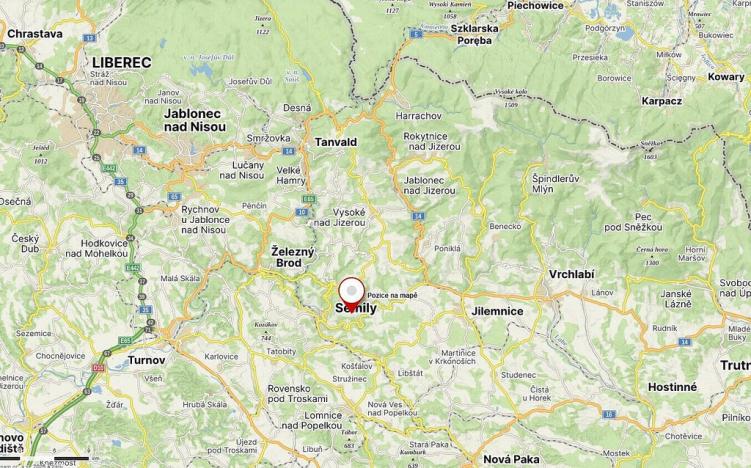 Prodej pole, Benešov u Semil, 606 m2