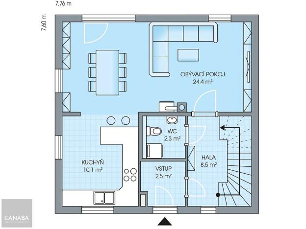 Prodej rodinného domu, Olešná, 97 m2