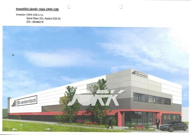 Prodej komerčního pozemku, Pardubice, 2885 m2
