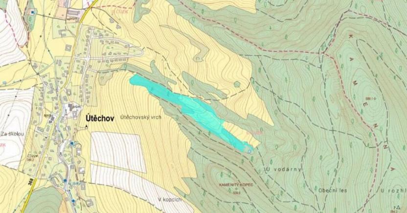 Prodej pozemku, Útěchov, 50152 m2