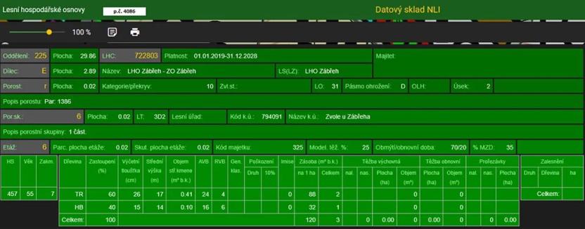 Prodej lesa, Zvole, 1730 m2