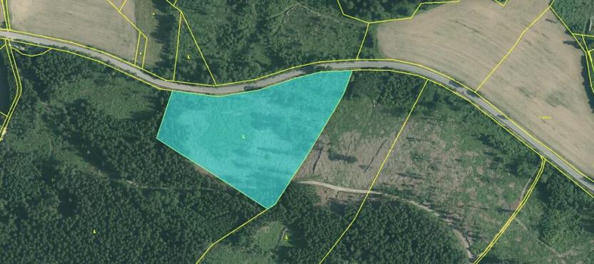 Prodej podílu pozemku, Studená, 18432 m2