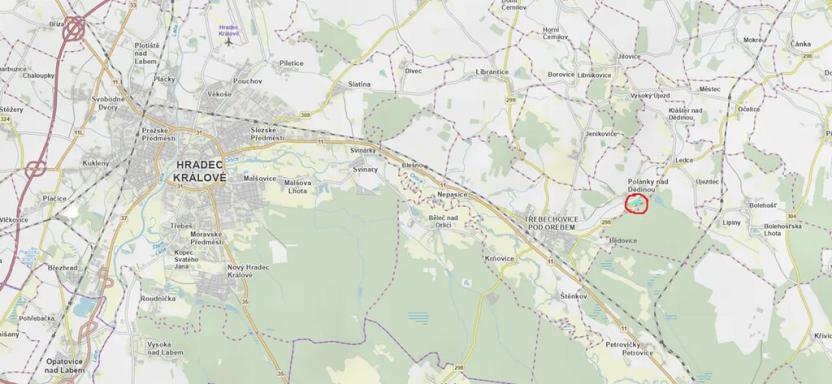 Prodej pozemku, Třebechovice pod Orebem, 14875 m2