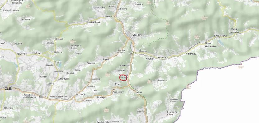 Prodej podílu pozemku, Valašská Polanka, 3964 m2