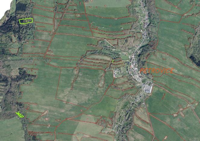 Prodej pole, Petrovice, 16989 m2