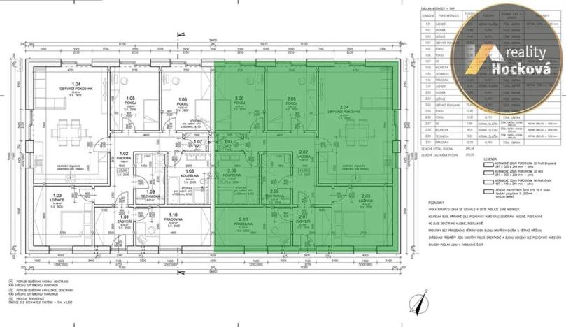 Pronájem rodinného domu, Mělník, Na Průhoně, 123 m2