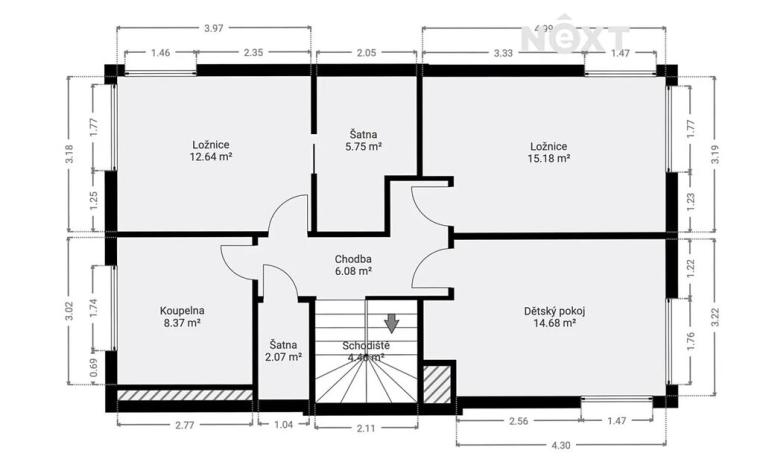 Prodej rodinného domu, Svojetice, Trnková, 137 m2