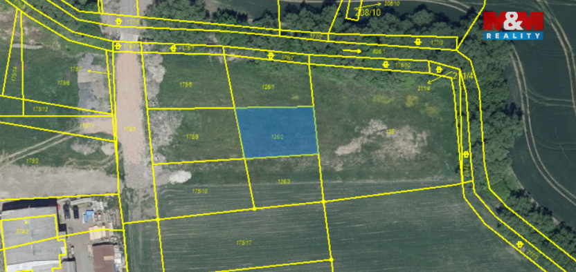 Prodej pozemku pro bydlení, Cítoliby, 995 m2