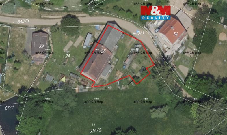 Prodej pozemku pro bydlení, Zbizuby - Vranice, 686 m2