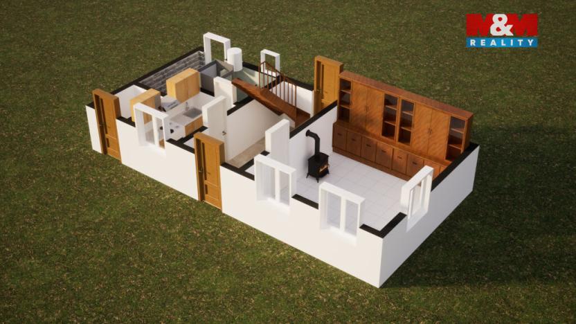 Prodej rodinného domu, Ústí nad Labem - Vaňov, Vaňovská, 75 m2