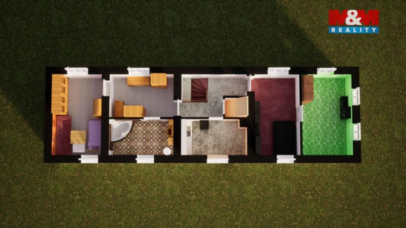 Prodej rodinného domu, Jivina, 125 m2