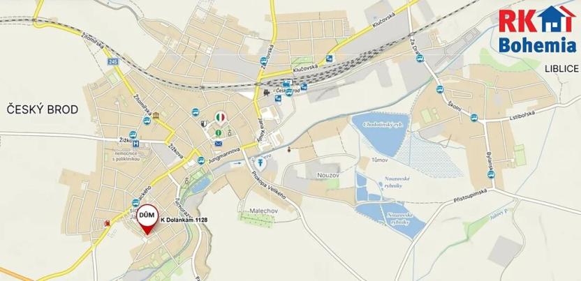 Pronájem bytu 2+kk, Český Brod, K Dolánkám, 43 m2