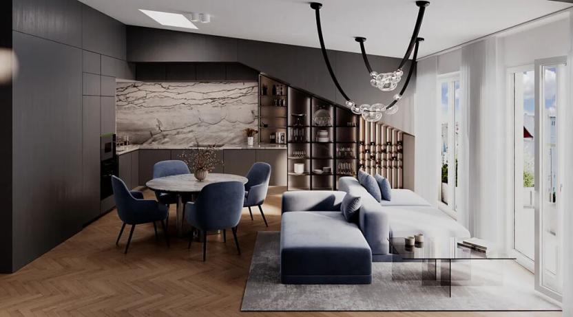 Prodej bytu 4+kk, Praha - Vinohrady, Záhřebská, 120 m2