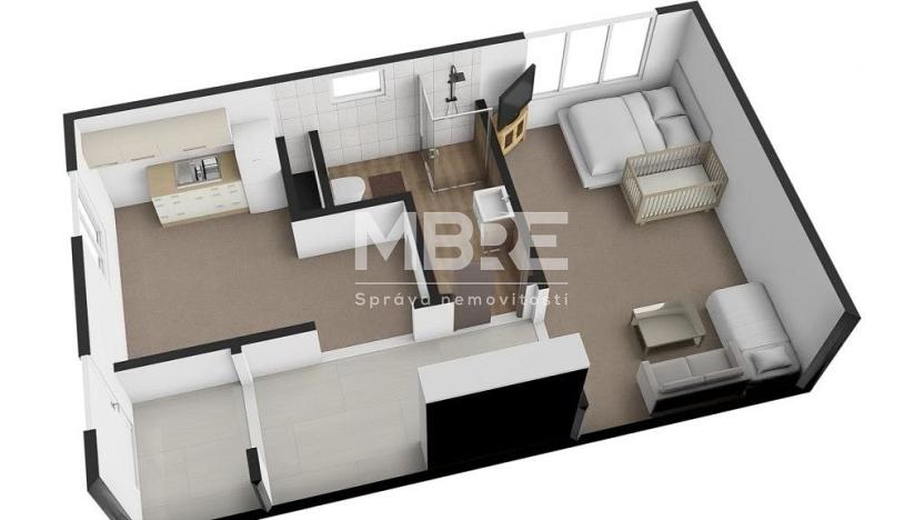 Pronájem bytu 1+1, Opava - Předměstí, Hany Kvapilové, 40 m2