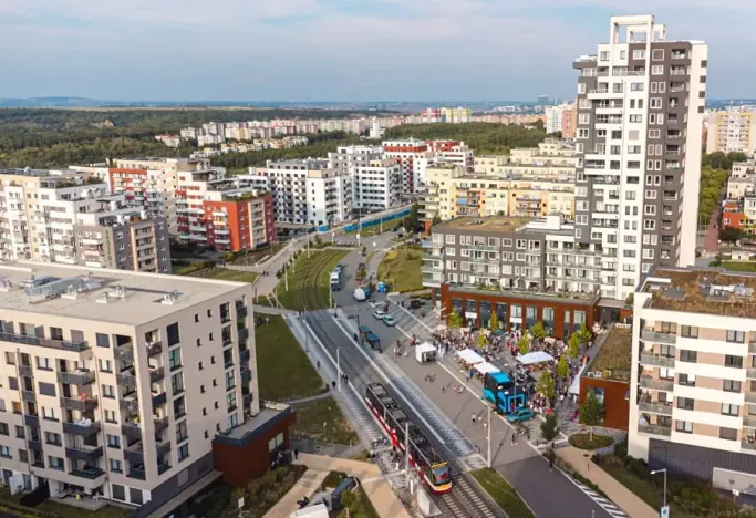 Prodej bytu 2+kk, Praha - Hlubočepy, náměstí Olgy Scheinpflugové, 50 m2