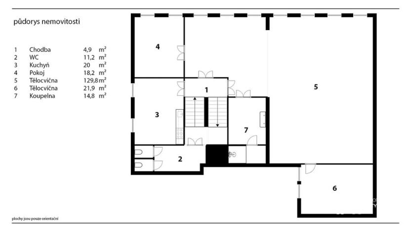 Prodej rodinného domu, Krupka, Husitská, 552 m2
