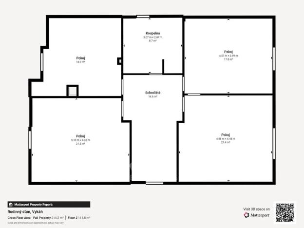 Prodej rodinného domu, Vykáň, 214 m2