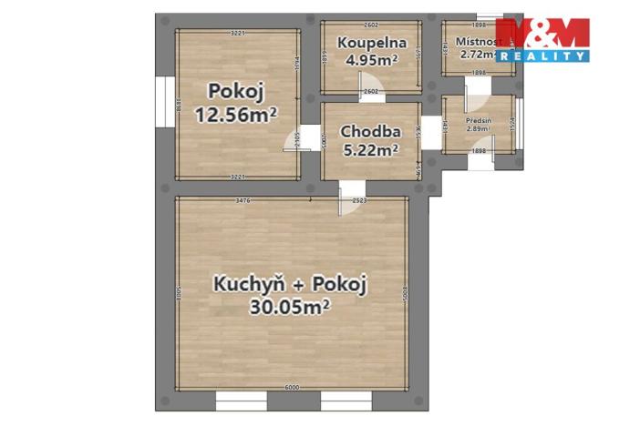 Prodej rodinného domu, Kostelec, 58 m2