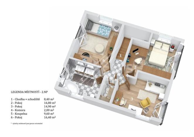 Prodej rodinného domu, Hradištko, Budákov, 160 m2