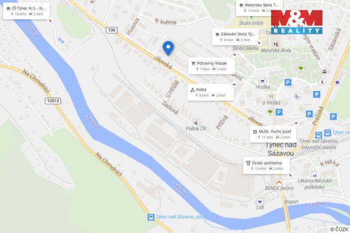 Prodej bytu 3+1, Týnec nad Sázavou, Jílovská, 59 m2